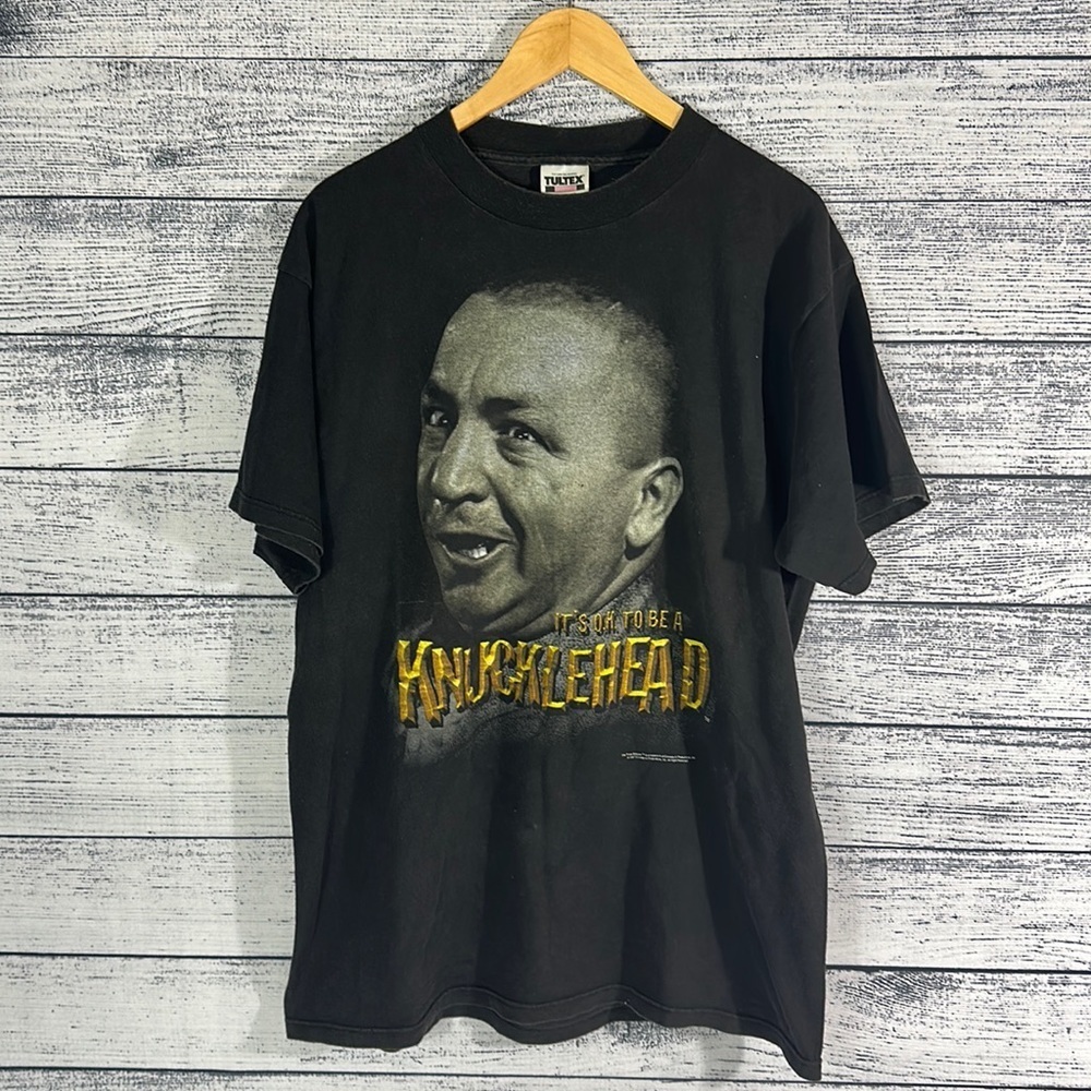 Vintage Tultex The Three Stooges 1997 Knucklehead Tee Shirt XL